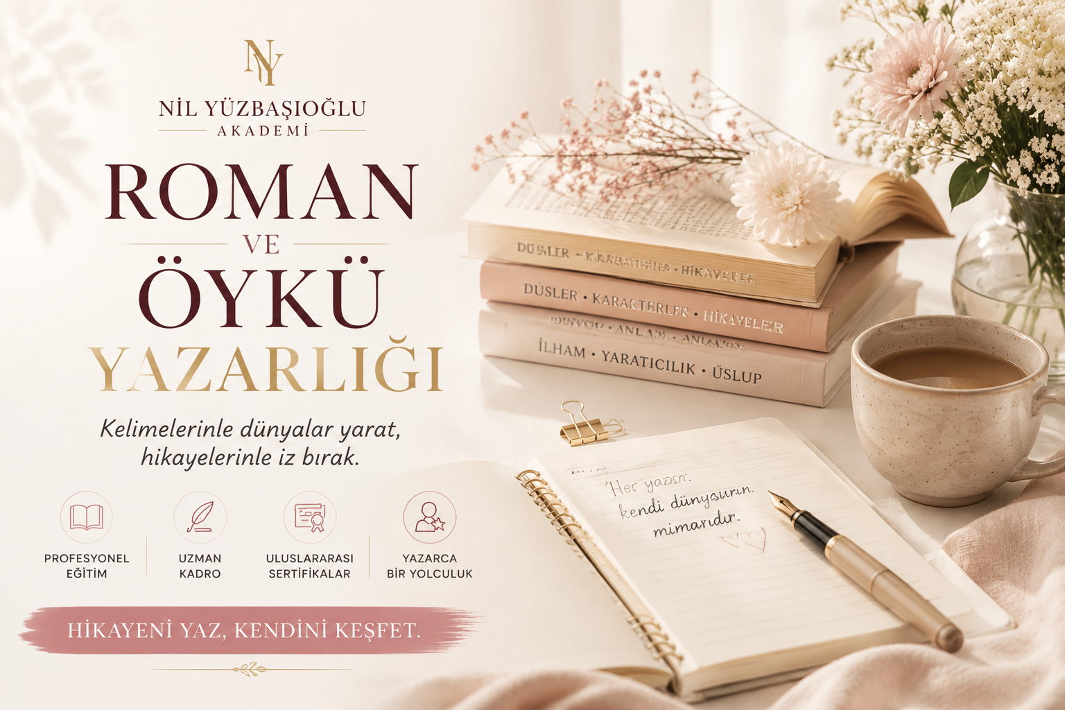 Roman ve Öykü Yazarlığı